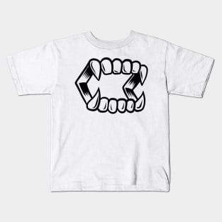 Vampir teeth Kids T-Shirt